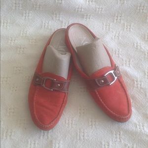 Attilio Giusti Leombruni Stirrup Mules/Slides (40)